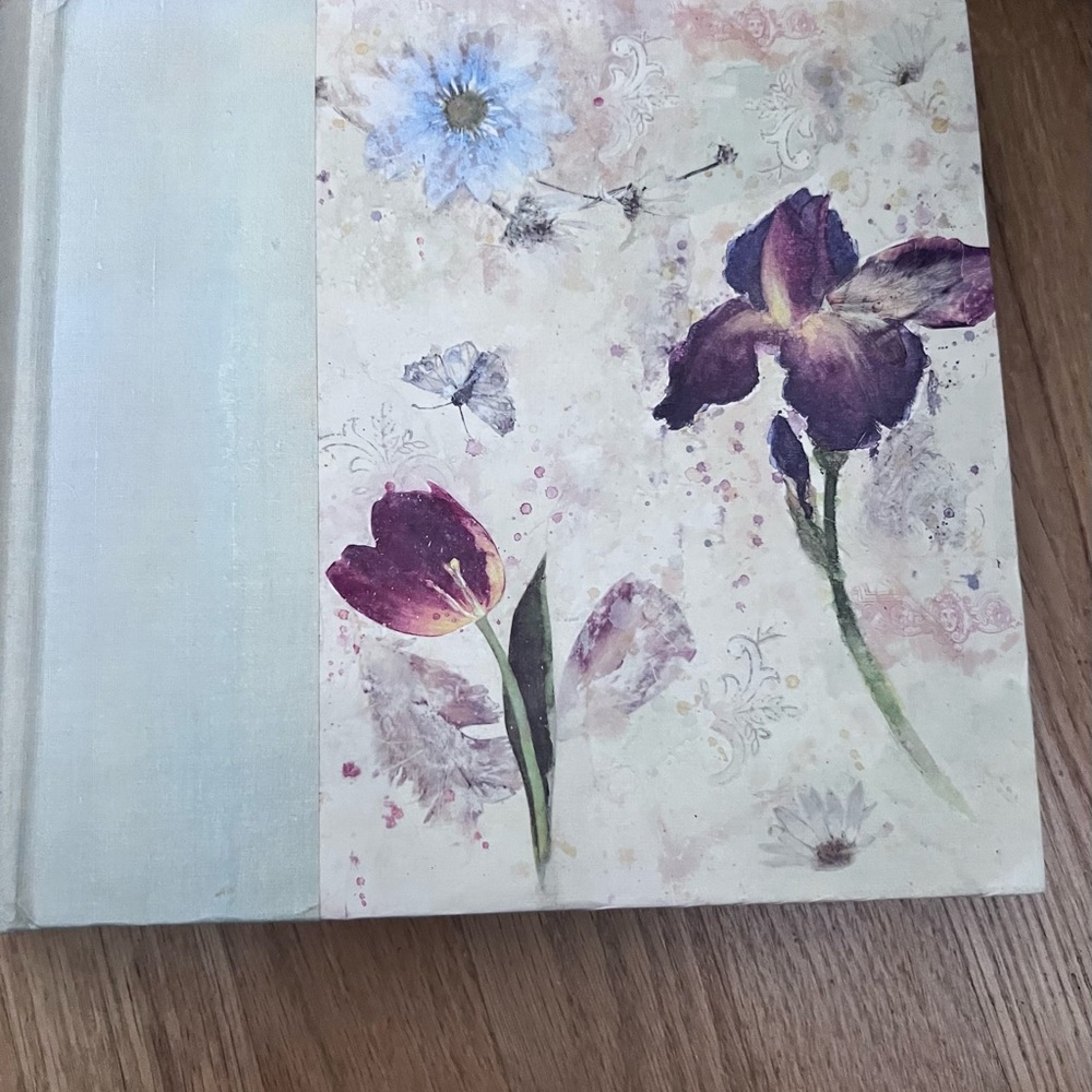 New Seasons Floral Hardcover 45 Pages 170 Pics Photo Journal NEW ❤️❤️